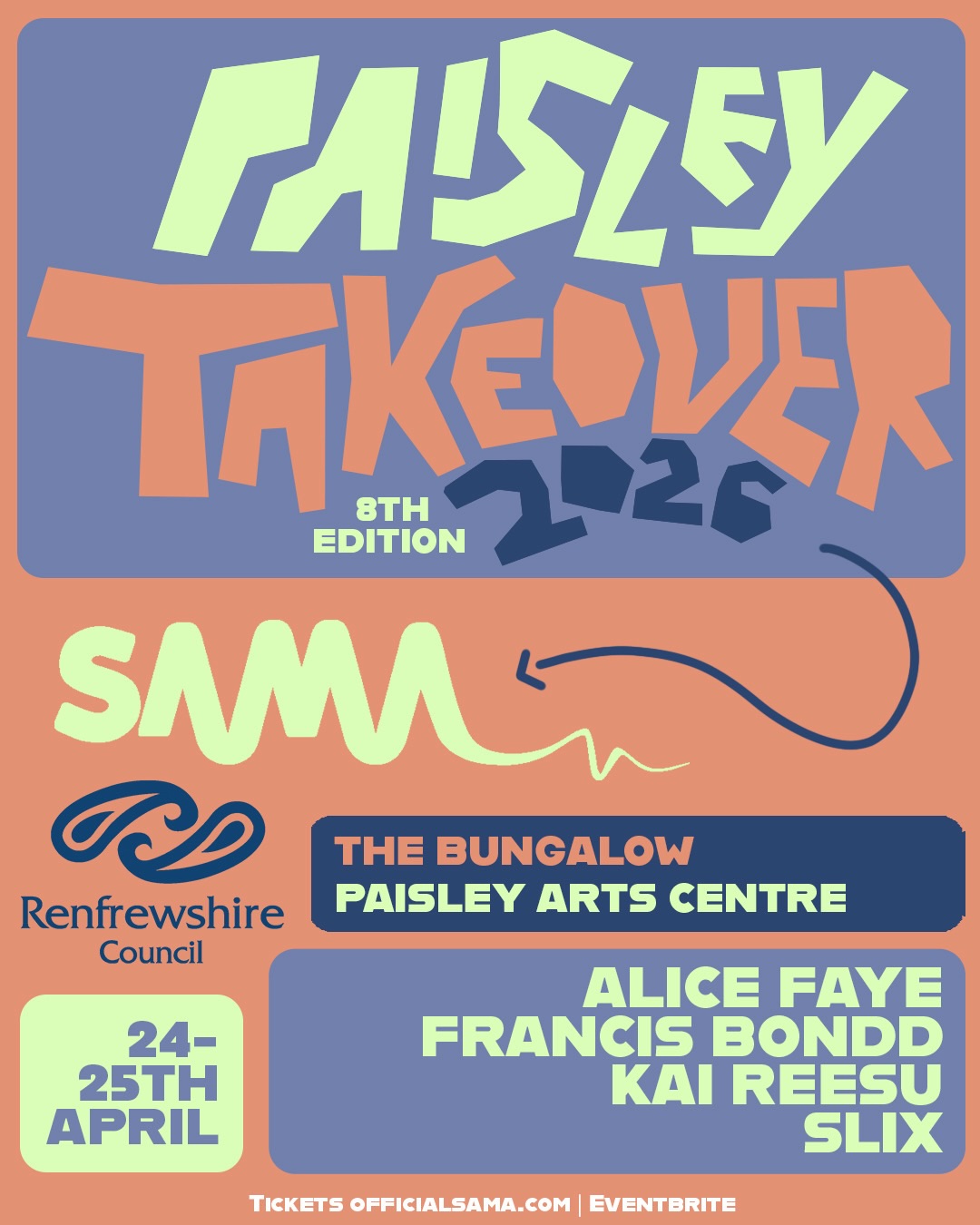 Paisley Takeover 2026 featuring Francis Bondd