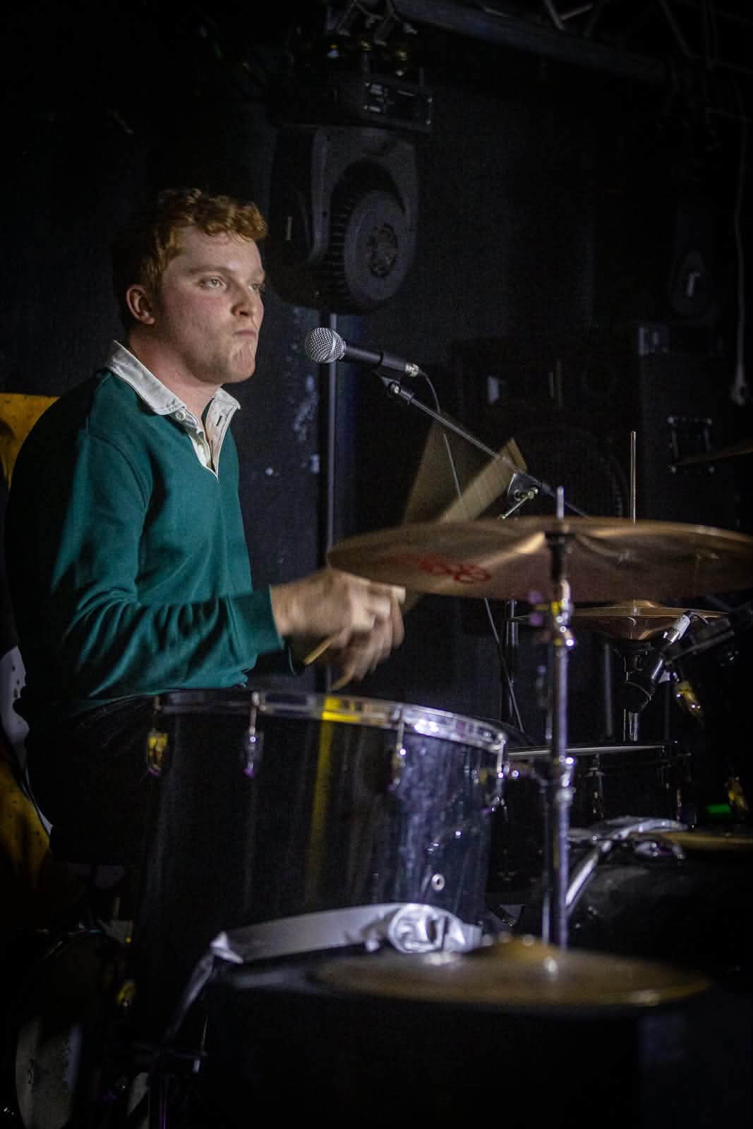 Magic Boys Band drummer performing live
