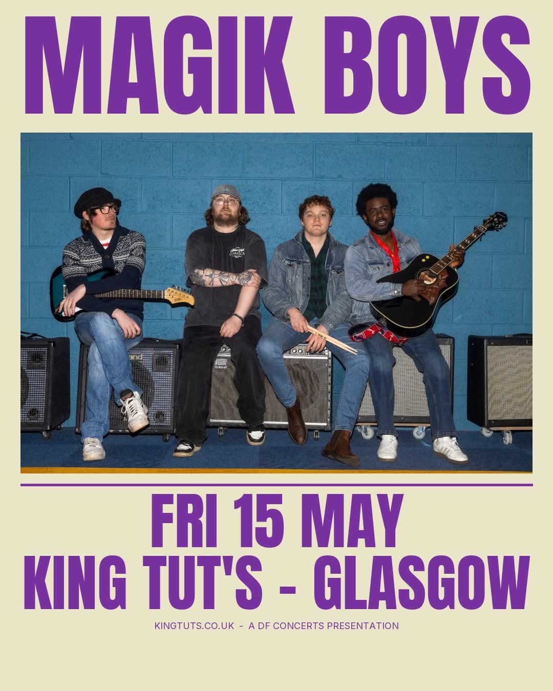 Magik Boys show poster